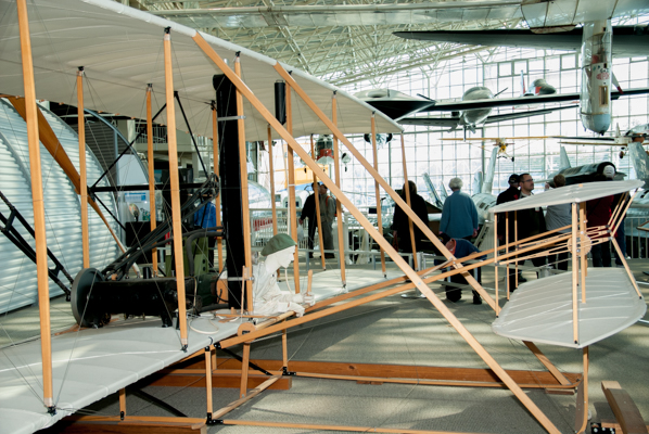 Replica of The Wright Brothers First Plane