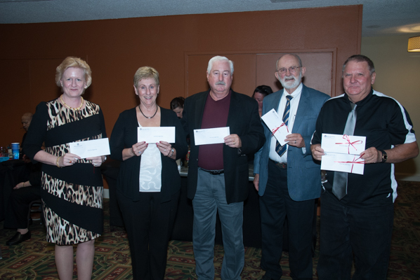 The big Winners are Joy Souza, Kathleen Cubalchini, Dale Elledge, Chuck Soules and Greg Koczur