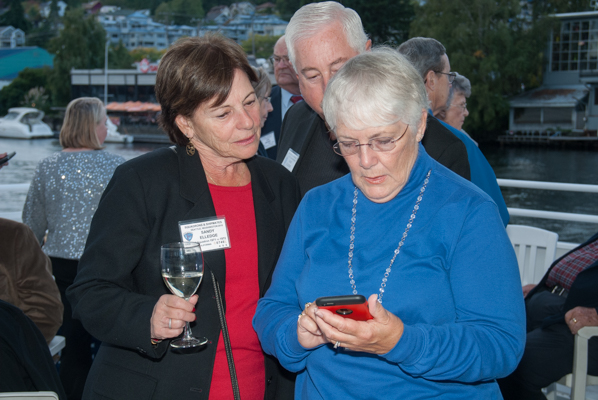 Sandy Elledge, Dale Elledge and Emily Crane