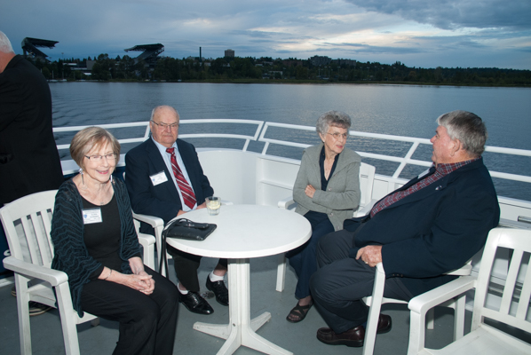 Gloria Bjorkman, Bob Wrobel, Bettye Ferguson and Jack Nelson