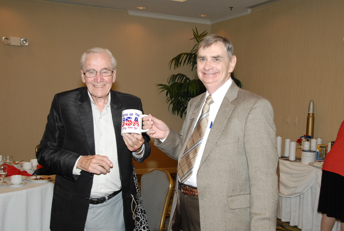 Our speaker Ted Bronson won his USA cup