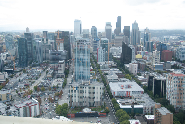 Skyline from the Space Needle