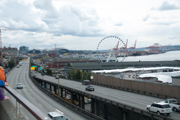 The Famous Seattle Ferris Wheel