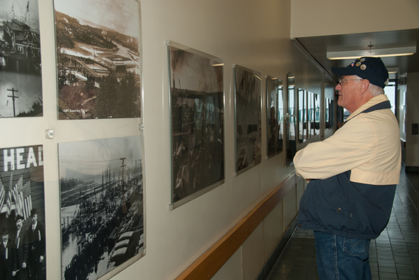 Jay Hantelman in the Museum