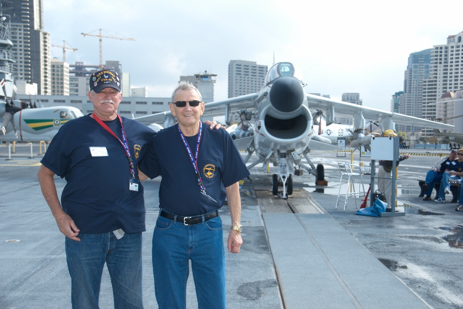 Gene Coulter and his good buddy Gary Walker