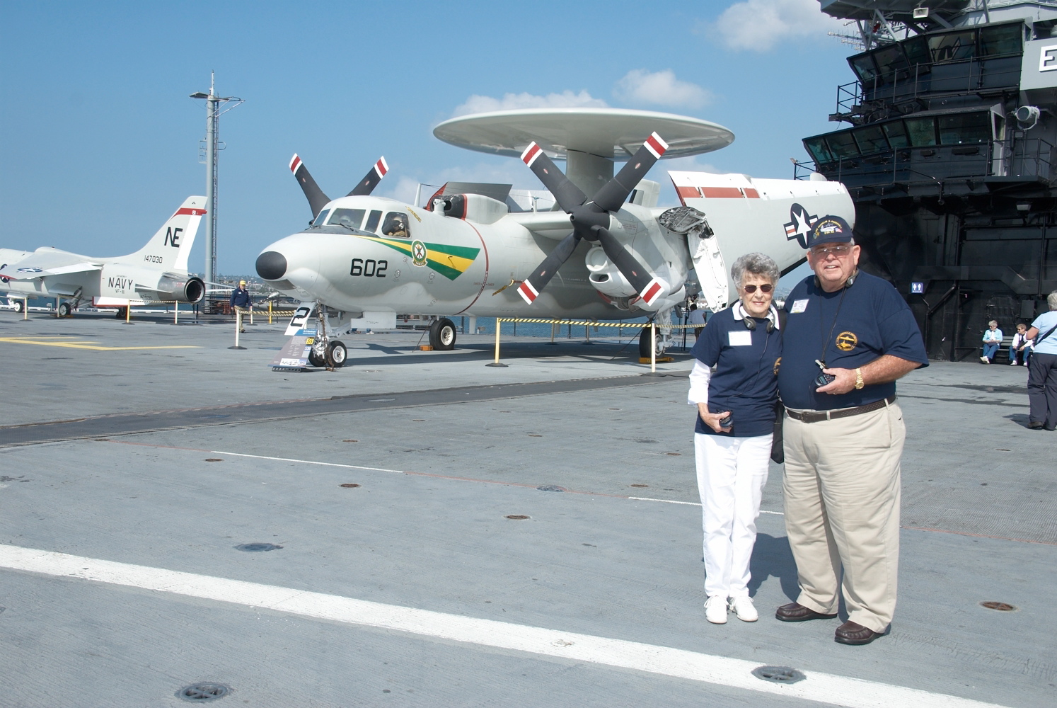 Bettye Ferguson & Jack Nelson - Attack Pilot from VA-172 - FDR