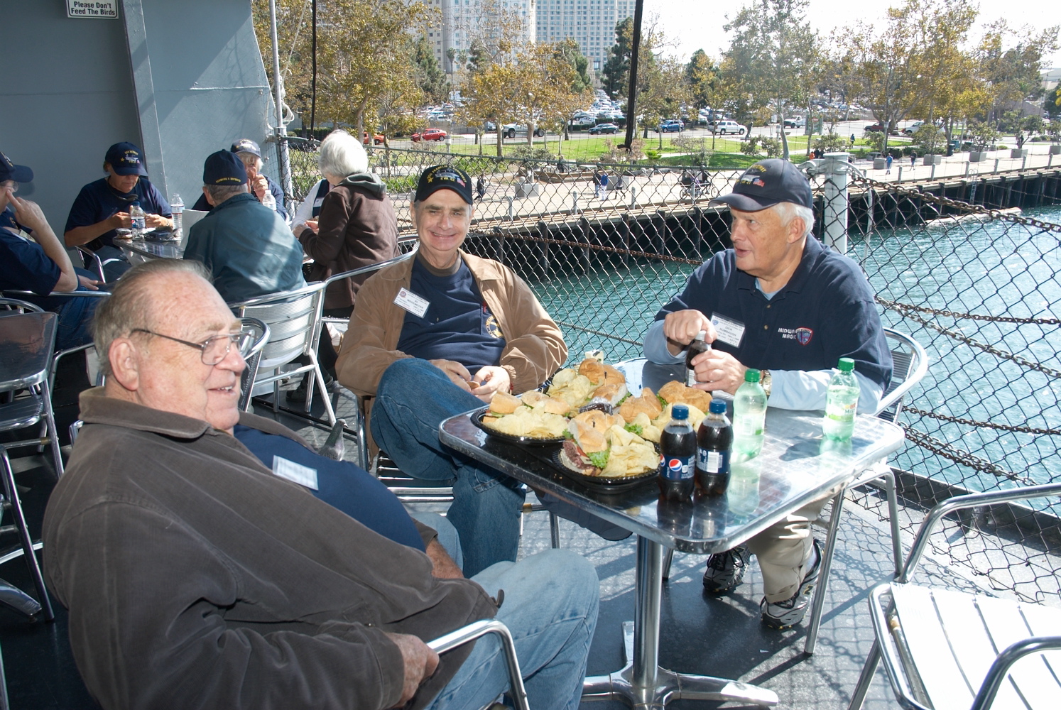 Biil Lightfoot & Al Wedemeyer - FDR and Captain Richard Rumbaugh who is an attorney - Midway