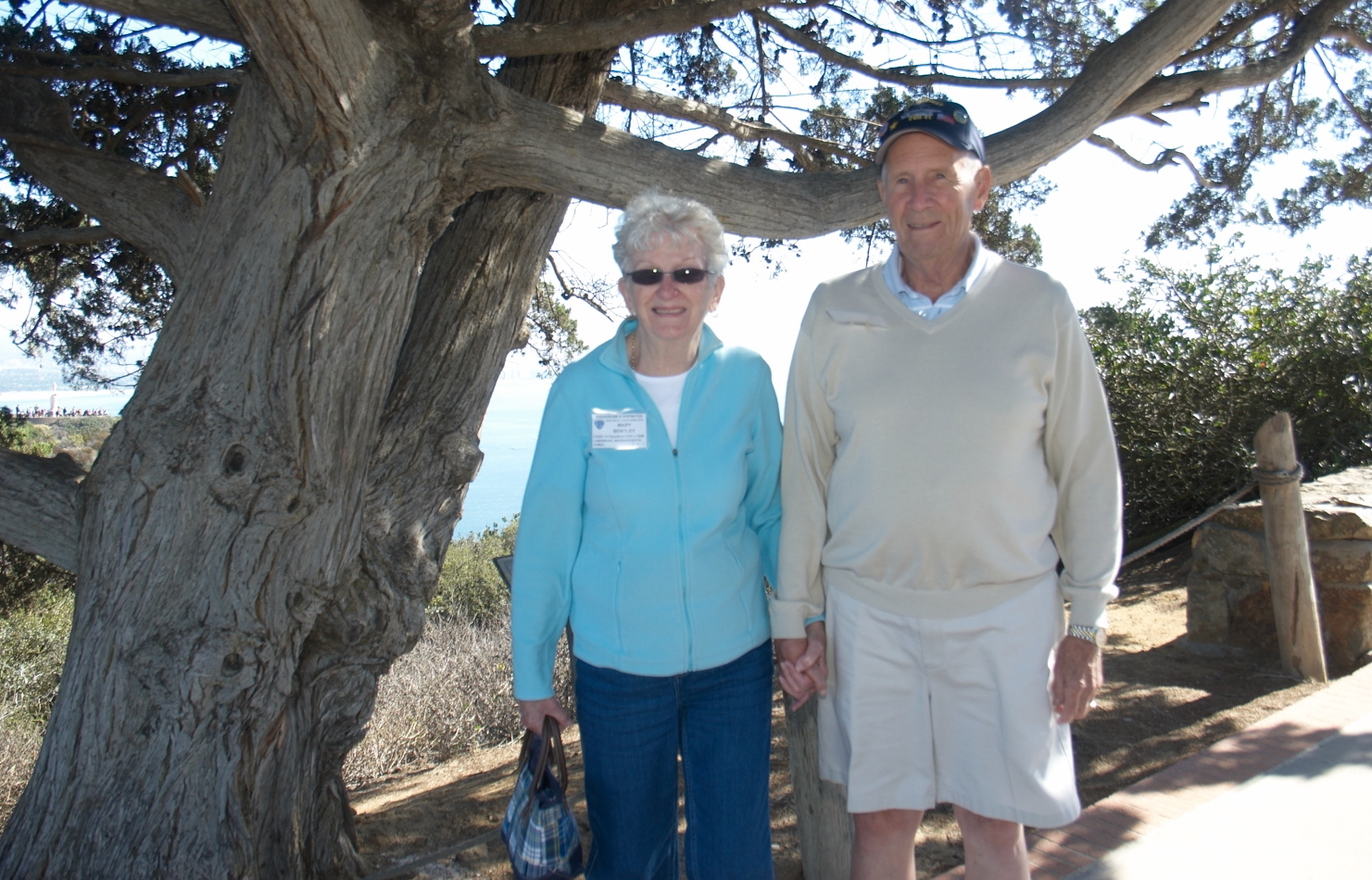 Mary & Norman Bentley - 1945 Plank Owner from USS Midway