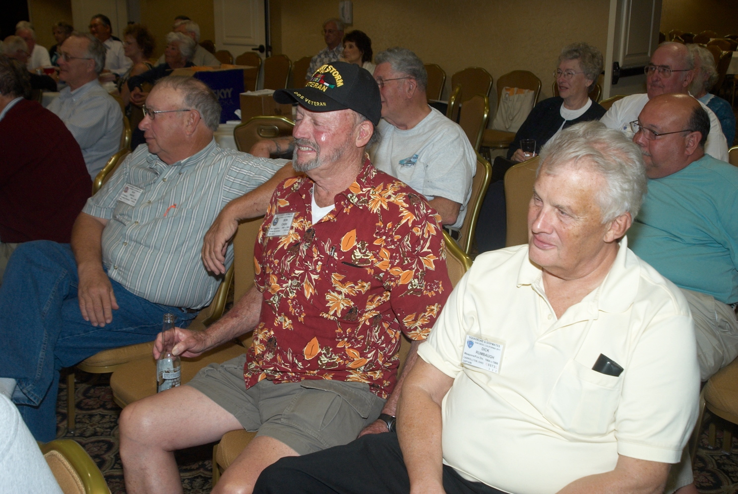 Roy White - FDR, Ben Cash - T Roosevelt & Richard Rumbaugh - Midway 