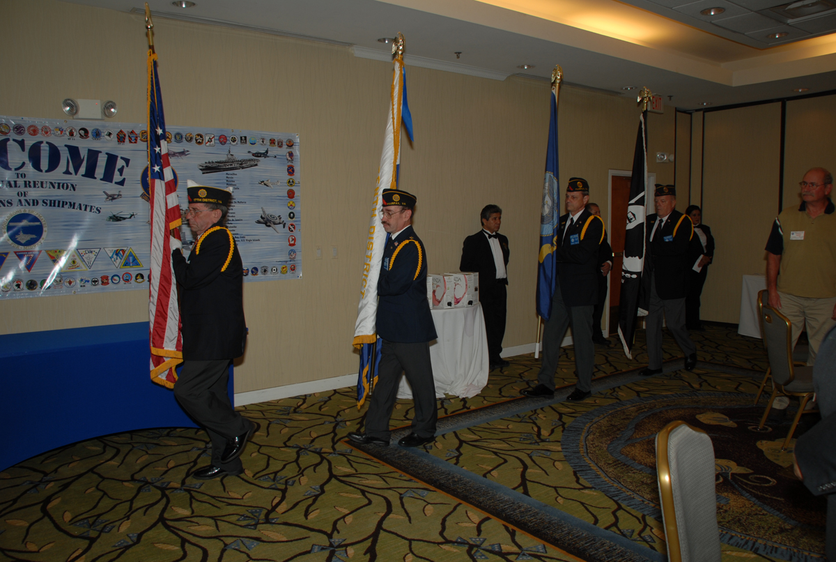 Color Guard Entering