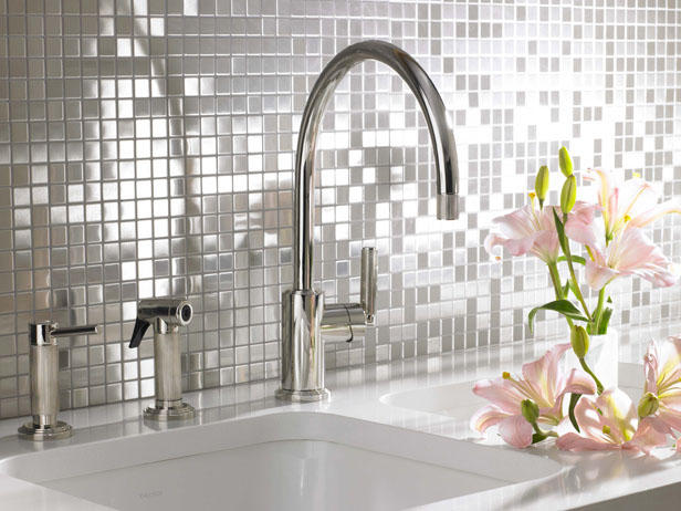 Metallic Mosaic Tile