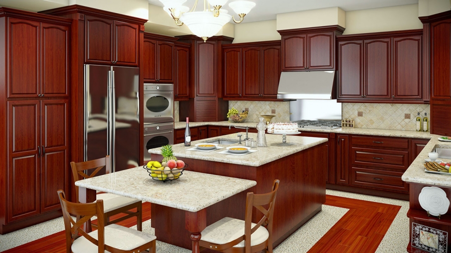 Maple Cherry Kitchen Cabinets Los Angeles Orange County Remodeling