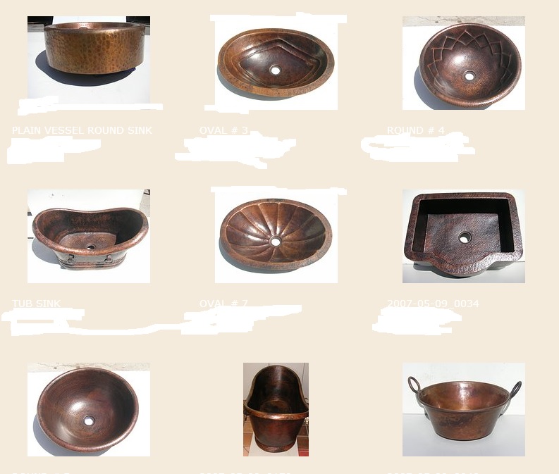 Copper Sinks