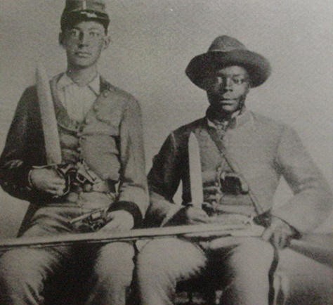 Silas, slave in Confederate Uniform
