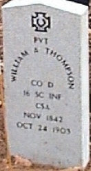Grave of William Thomspon